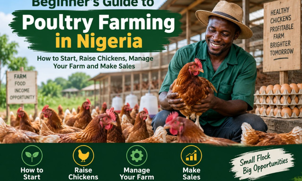 Beginner's Guide to Poultry Farming in Nigeria: How to Start and Make Money